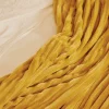 Toison d'Or Couverture polaire - - Effet côtelé 3D (180x240 cm - Jaune)* Couverture