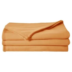 Couverture polaire 210 x 230 cm miel>Poyet Motte Best