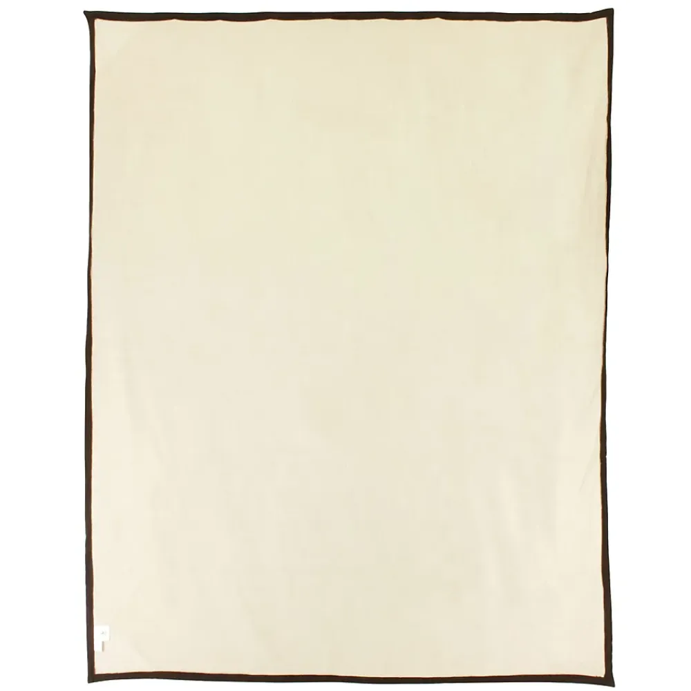 Linnea Couverture polaire luxe 180x220 cm 100% polyester 430g/m2 NARVIK Marron Chocolat* Couverture