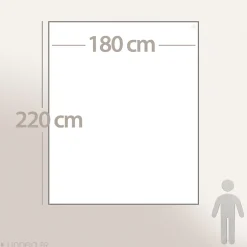 Linnea Couverture polaire luxe 180x220 cm 100% polyester 430g/m2 NARVIK Marron Chocolat* Couverture