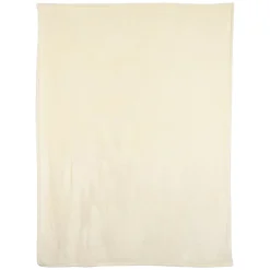 Linnea Couverture polaire microvelours 180x220 cm VELVET Ivoire* Couverture