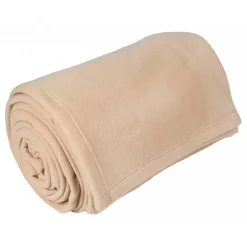 Couverture polaire "Teddy Non feu - Norme NF EN ISO 12952" toutes dimensions - Teddy Sable - 240 x 300 cm>Toison d'Or New