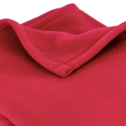Linnea Couverture polaire 240x260 cm 100% Polyester 350g/m2 TEDDY Rouge Framboise* Couverture