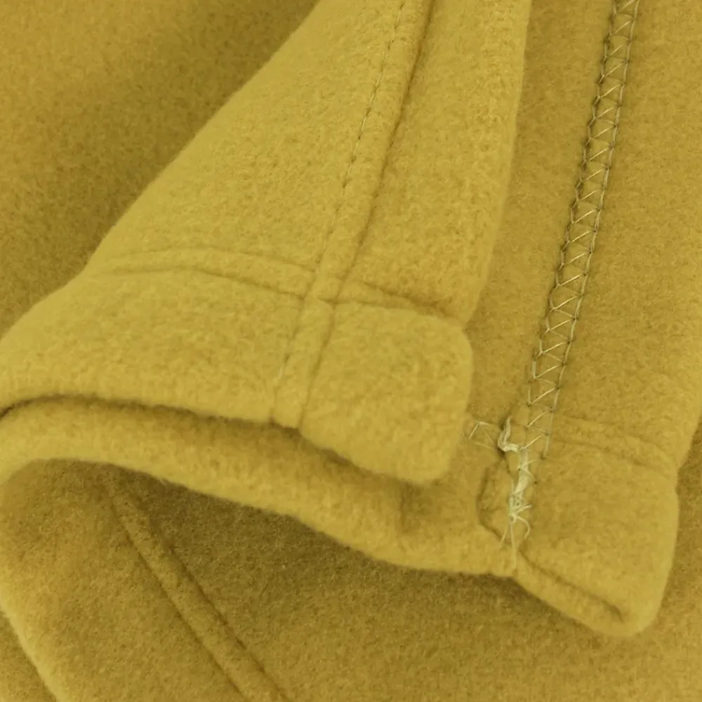 Linnea Couverture polaire 220x240 cm 100% Polyester 350g/m2 TEDDY Jaune Miel* Couverture