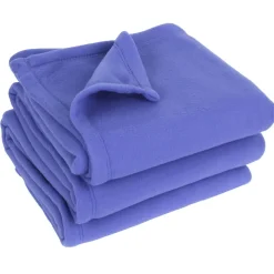 Linnea Couverture polaire 180x220 cm 100% Polyester 350g/m2 TEDDY violet Liberty* Couverture