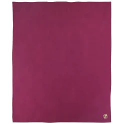 Linnea Couverture polaire 180x220 cm 100% Polyester 350g/m2 TEDDY Violet Prune* Couverture