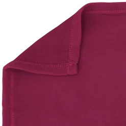 Linnea Couverture polaire 220x240 cm Isba violet Prune 100% Polyester 320g/m2 non-feu* Couverture