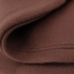 Couverture polaire 240x260 cm Isba marron Chocolat 100% Polyester 320g/m2 non-feu>Linnea New