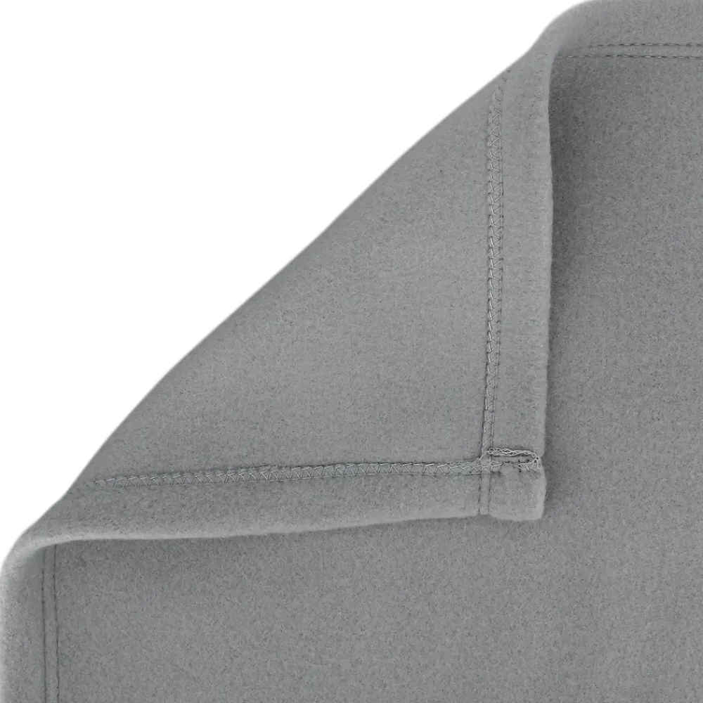 Linnea Couverture polaire 220x240 cm Isba gris Acier 100% Polyester 320g/m2 non-feu* Couverture