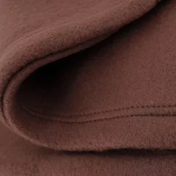 Linnea Couverture polaire 180x220 cm Isba marron Chocolat 100% Polyester 320g/m2 non-feu* Couverture