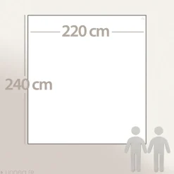 Couverture polaire 220x240 cm Isba Fraise 100% Polyester 320g/m2 non-feu><noscript><img width=