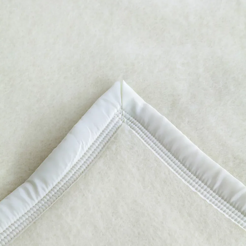 Linnea Couverture pure laine vierge Woolmark 500g/m² VOLTA 180x240 cm Blanc Naturel* Couverture