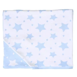Couverture réversible en coton bio Gots ÉTOILES>Sevira Kids Clearance