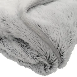 Domiva Couverture snow doublée Microdoux (75x100 cm - Gris souris)* Couverture