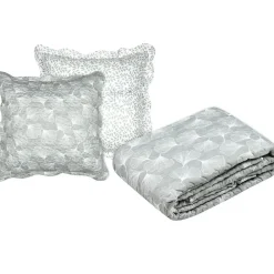 Lovely Casa Couvre lit boutis réversible 240x220 avec 2 taies NOVA* Boutis, Couvre-Lit, Édredon