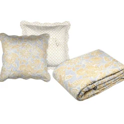 Couvre lit boutis réversible 240x220 avec 2 taies NERYA><noscript><img width=