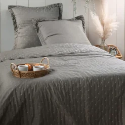 Couvre lit boutis réversible 240x220 avec 2 taies CLEO>Lovely Casa