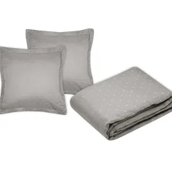 Couvre lit boutis réversible 260x240 avec 2 taies d'oreiller><noscript><img width=