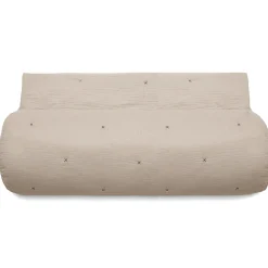 Couvre lit capitonné en mousseline de coton 180x240 cm ANDROS beige ficelle>Linnea Hot