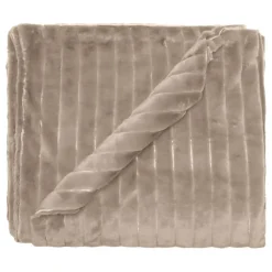 Couvre lit "Hermine" toutes dimensions - Naturel - 230 x 260 cm pour lit 2 places "King Size">Vent Du Sud Best