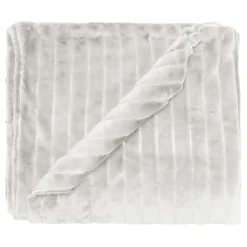 Couvre lit "Hermine" toutes dimensions - Neige - 230 x 260 cm pour lit 2 places "King Size">Vent Du Sud Outlet