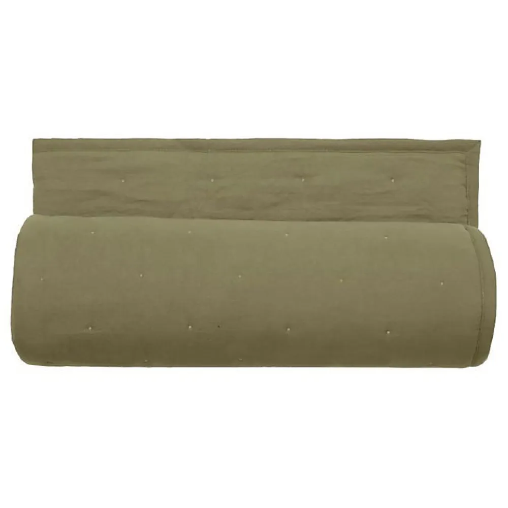 Couvre lit matelassé microfibre lavée "Céleste" toutes dimensions - Céleste Mousse - 180 x 240 cm pour lit 1 place>Vent Du Sud Sale