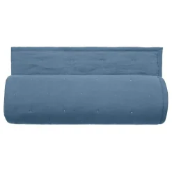 Couvre lit matelassé microfibre lavée "Céleste" toutes dimensions - Céleste Bleu Métal - 240 x 260 cm pour lit "King S>Vent Du Sud Clearance