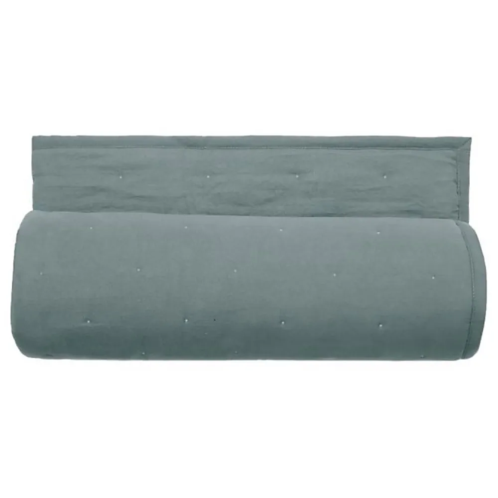Vent Du Sud Couvre lit matelassé microfibre lavée "Céleste" toutes dimensions - Céleste Lichen - 240 x 260 cm pour lit "King Size"* Boutis, Couvre-Lit, Édredon