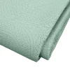 Douceur D'Intérieur Couvre lit 2p mat.+2 hc 60x60 220 x 240 cm microfibre unie romane Sauge* Boutis, Couvre-Lit, Édredon