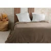 Couvre lit velours gaufré - 180x240cm - Taupe>Linder Discount