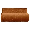 Couvre lit velours matelassé surpiqué "Gipsy" toutes dimensions - Gipsy Camel - 220 x 240 cm pour lit 2 places>Vent Du Sud