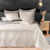 Couvre-lit 2 personnes matelassé 220x240 + 2 taies SOLANGE Naturel>Douceur D'Intérieur Best