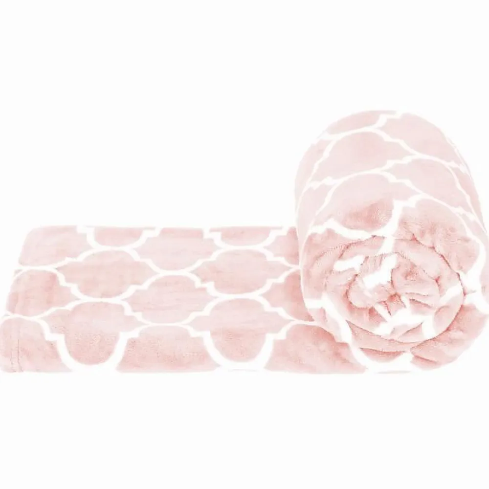 Springos Couvre-lit - - Trèfle marocain - 200x220 cm - Polyester - Doux et chaud* Boutis, Couvre-Lit, Édredon