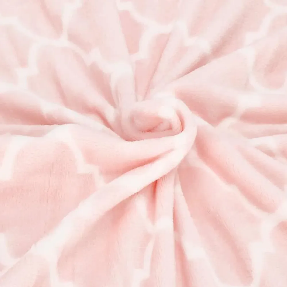 Springos Couvre-lit - - Trèfle marocain - 200x220 cm - Polyester - Doux et chaud* Boutis, Couvre-Lit, Édredon