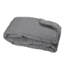 Couvre-Lit en microfibre matelassée (240x260 cm - Ardoise)* Boutis, Couvre-Lit, Édredon