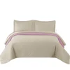 COUVRE-LIT INEZ 220X240 BEIGE PINK>Tutumi Outlet