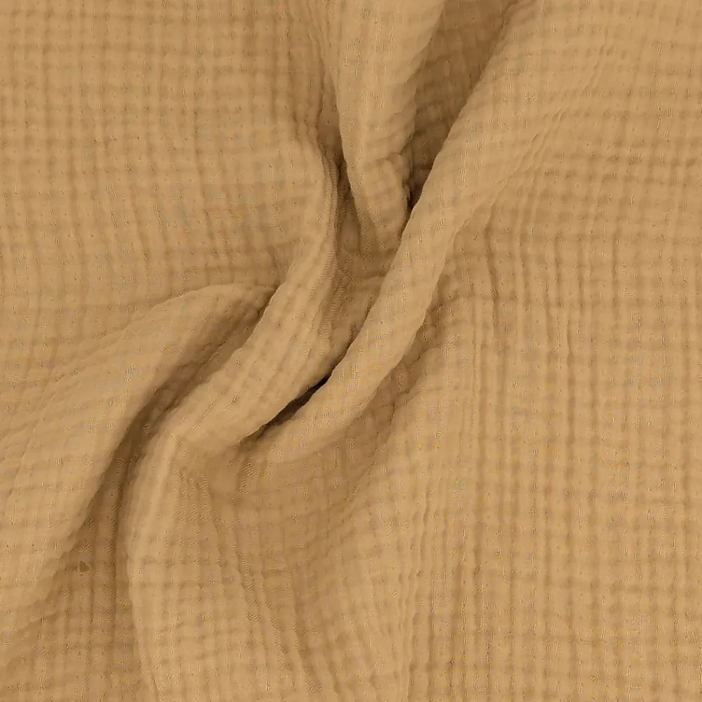 Linnea Couvre-lit 150x200 cm coton collection PAROS marron houblon* Boutis, Couvre-Lit, Édredon