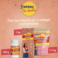 Starwax Fabulous Cristaux de soude 2,5kg* Critaux De Soude
