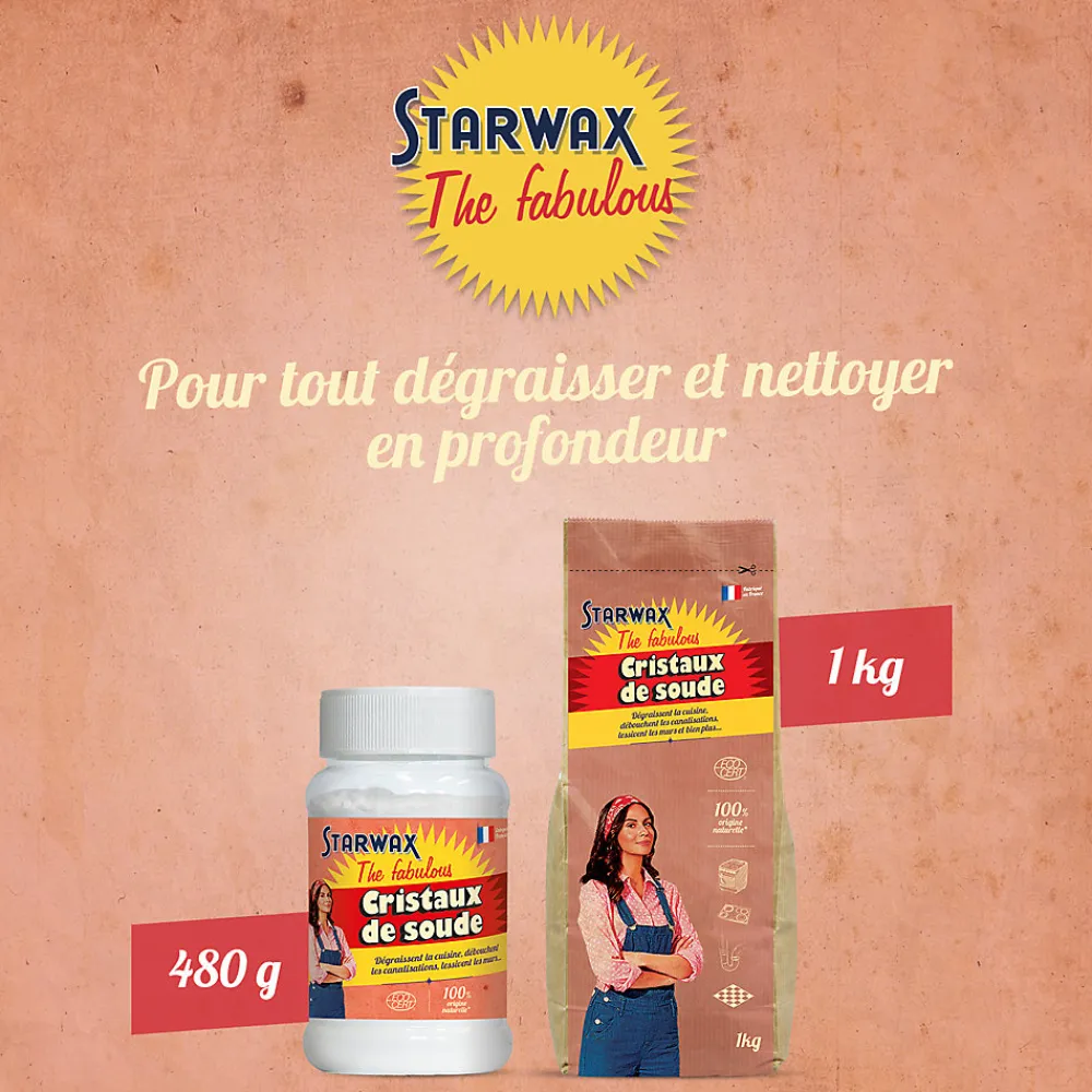 Cristaux de soude The fabulous Starwax 1KG>Starwax Fabulous Online