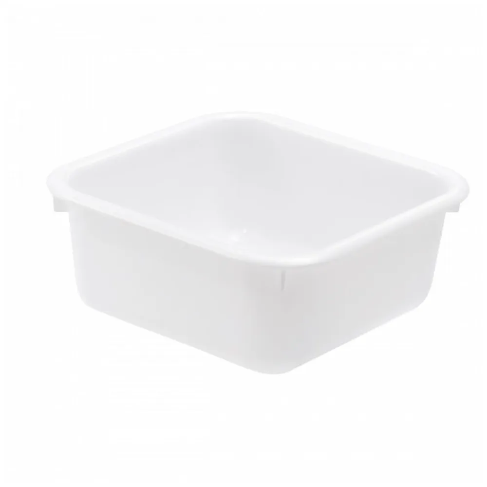 Cuvette alimentaire carrée emboitable 7 L - blanc>Gilac Clearance