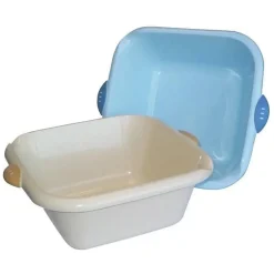 Laguelle Cuvette carrée bimatière - 13 L - blanc* Seau, Bassine, Récipient De Ménage