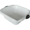 Cuvette carrée bimatière - 8 L - blanc>Laguelle Sale