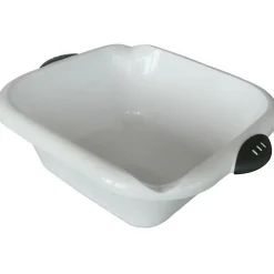 Laguelle Cuvette carrée bimatière - 5 L - blanc* Seau, Bassine, Récipient De Ménage