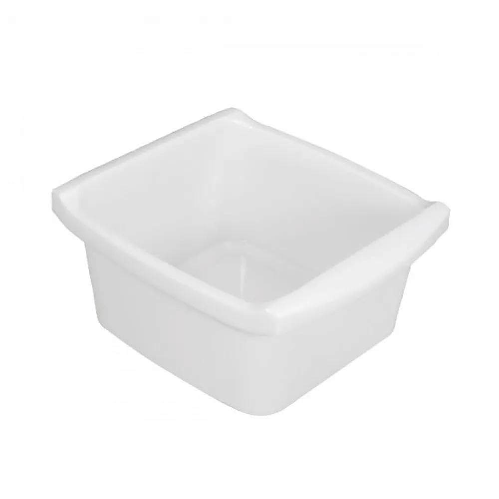 Cuvette rectangulaire profonde 16 L - blanc>Gilac
