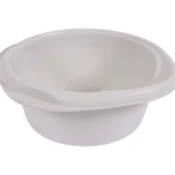 Eda Plastique Cuvette ronde - D: 36.6 cm - 7.6 L - blanc cérusé* Seau, Bassine, Récipient De Ménage
