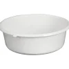 Cuvette ronde - D: 32 cm - H 11 cm - 5 L - gris moucheté>Aluminium Et Plastique