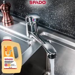Spado Déboucheur liquide cuisine et salle de bain 1L* Déboucheur