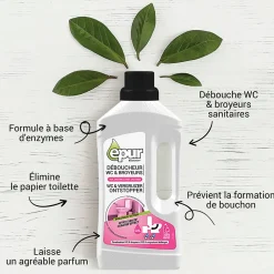 Déboucheur pour WC et broyeurs 1L><noscript><img width=