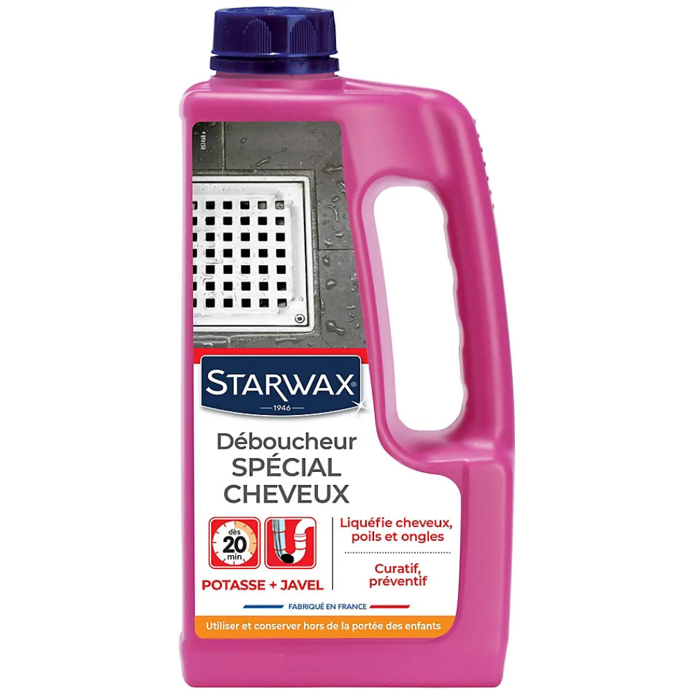 Déboucheur spécial cheveux 900ml>Starwax Online