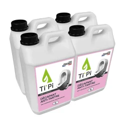 Décapant antitartre pour urinoir sans eau 4x3L (recharge) - Rapide et puissant>Ti'Pi Outlet